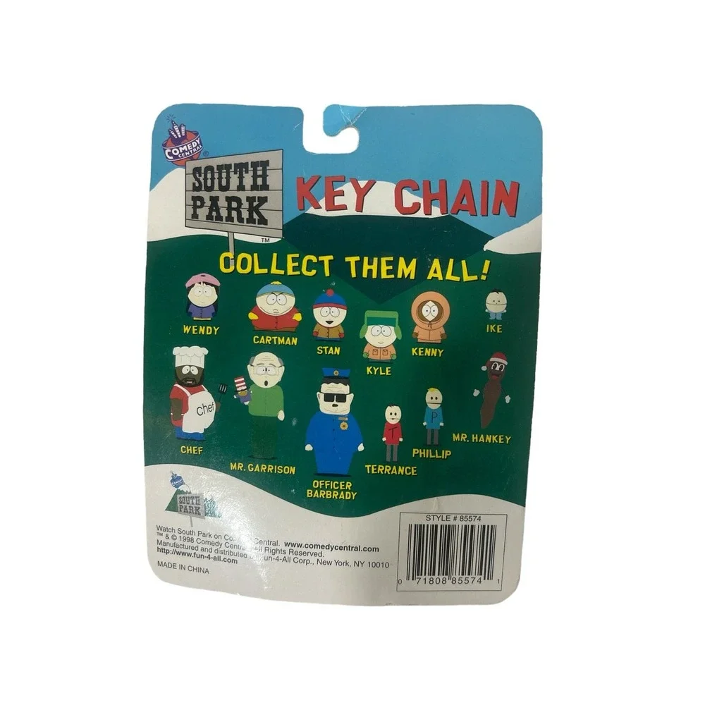 SOUTH PARK Stan Marsh Keychain Comedy Central Brand New! 1998